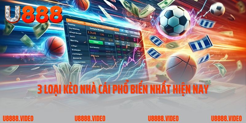 3 loại kèo nhà cái phổ biến nhất hiện nay